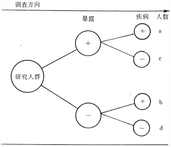 队列研究示意图